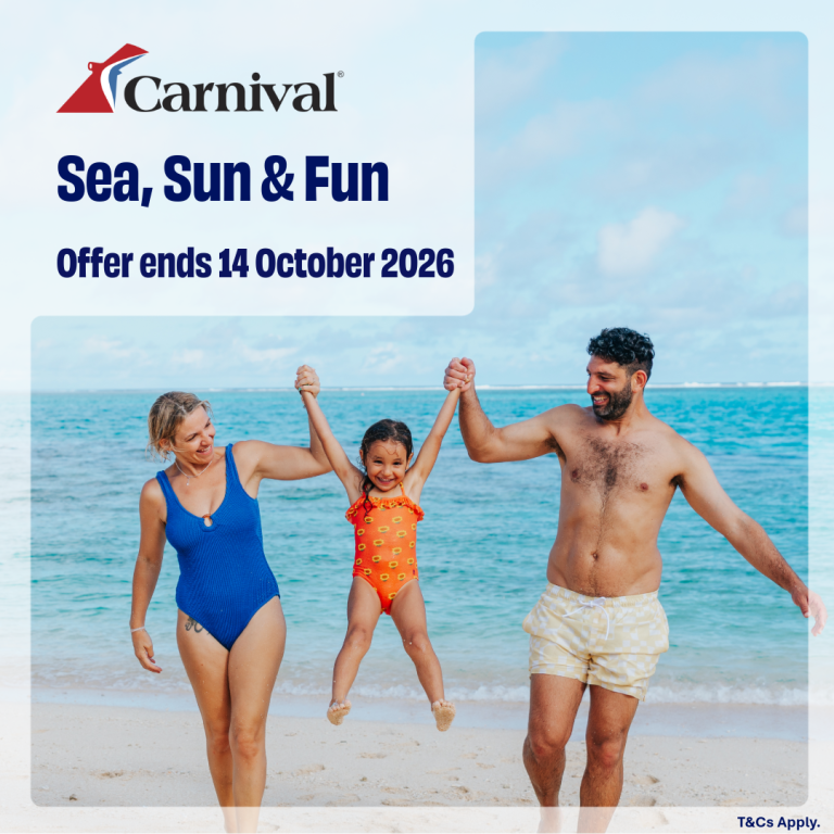 Carnival Sea, Sun & Fun Sale | 50% Reduced Deposit
