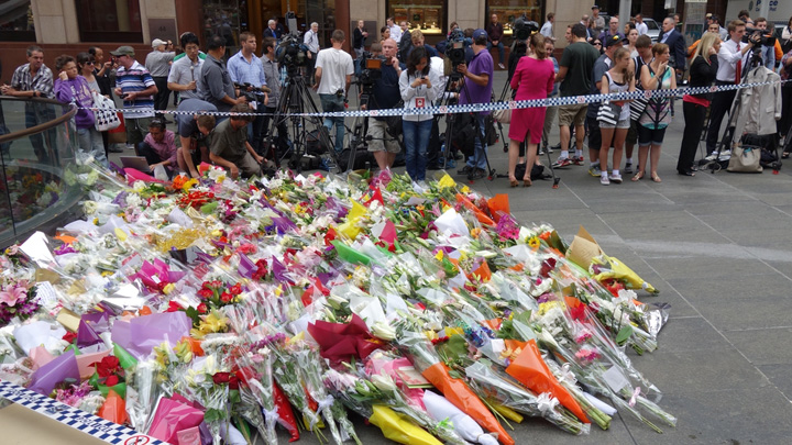 Beautiful memorial to be created for Sydney siege victims - Starts at 60