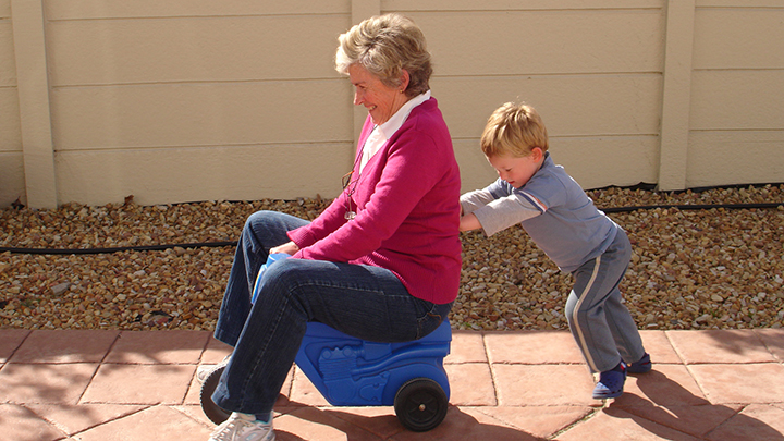 Grandparents doing childcare: conscripts or volunteers?