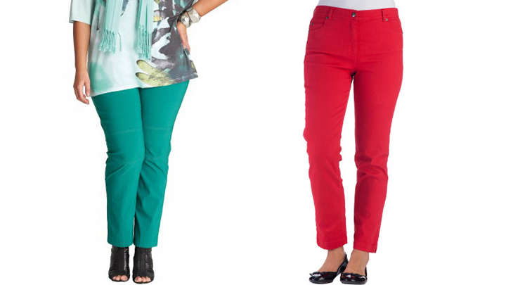 Bright, bold, colourful jeans