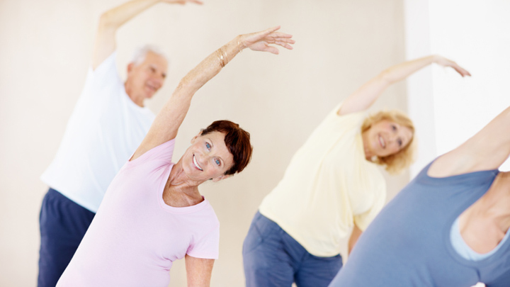 Daily Joke: Senior aerobics class - Starts at 60