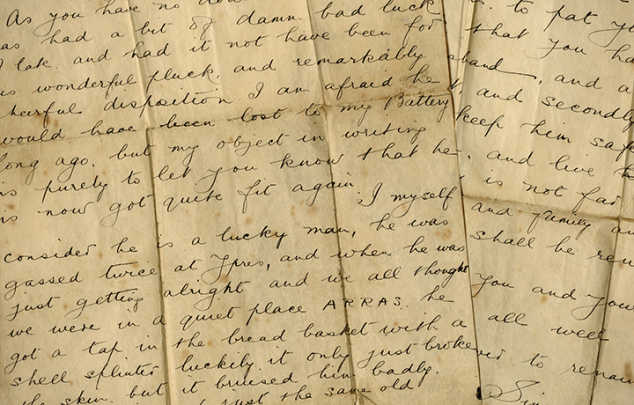 70 years since VE Day: Letters from World War I