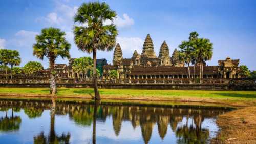 In pole-position sits the Cambodian Temples of Angkor