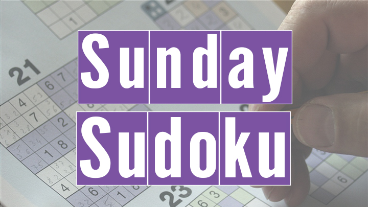 Sunday Sudoku – Week 3