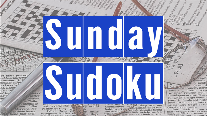 Sunday Sudoku – Week 5