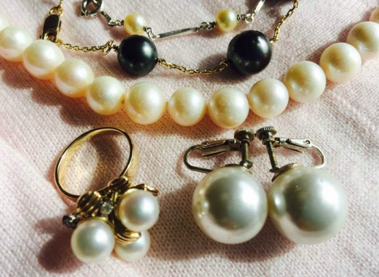 Jewellery can light up the face and add flash and sparkle to your outfit. Photo courtesy Margaret Woodberry.