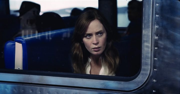 Rachel Watson (Emily Blunt) in a scene from The Girl on the Train. 