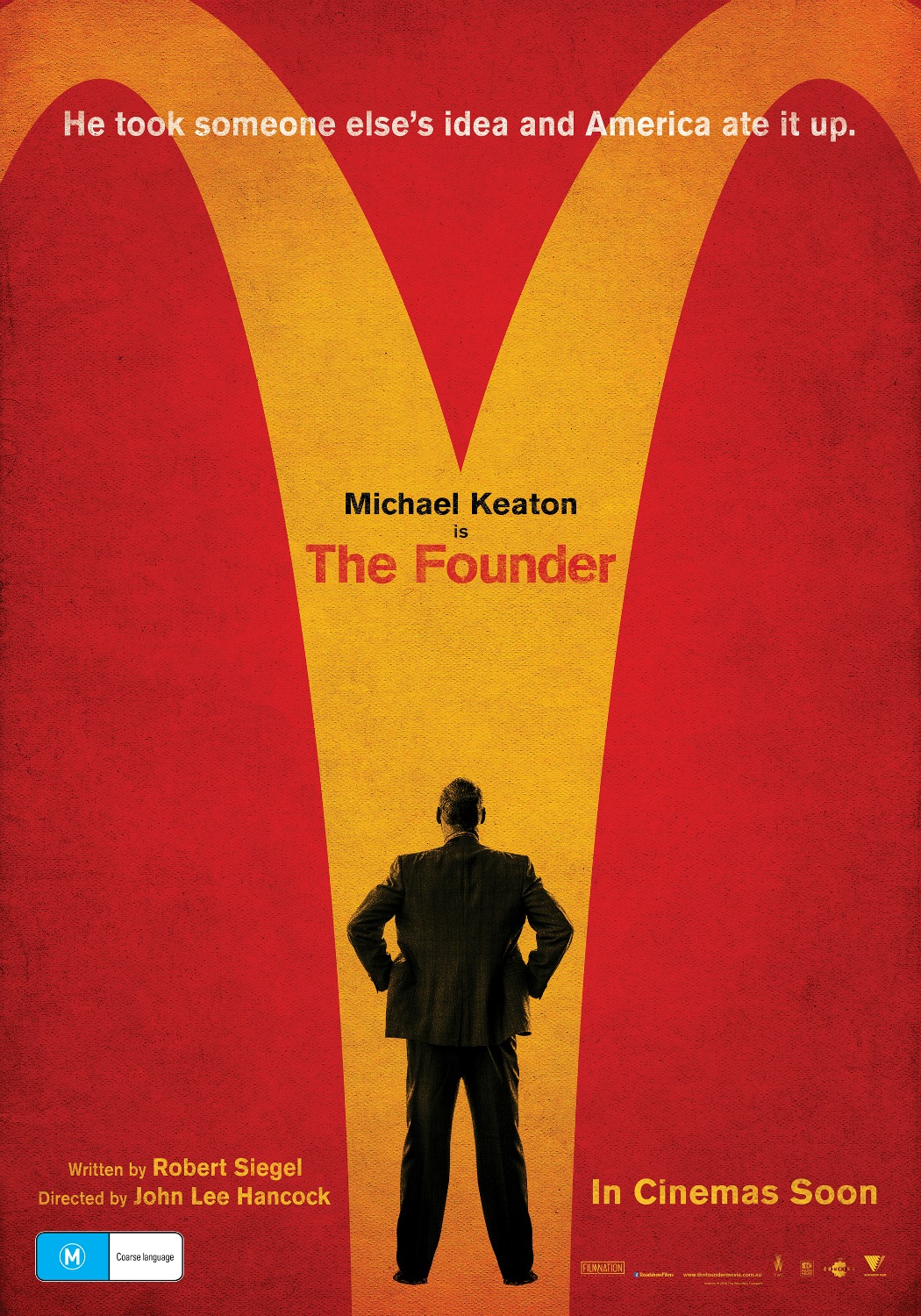 The Founder, the story of McDonald's founder Ray Kroc.