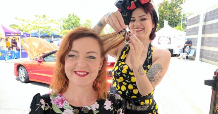 The pin-up styles of the 50s are getting a modern twist - Starts at 60