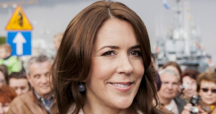 Princess Mary attends solemn family occasion