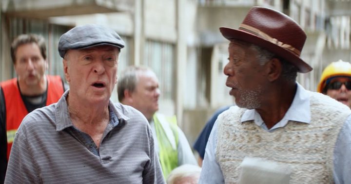 Michael Caine and Morgan Freeman are bank-robbing pensioners with style