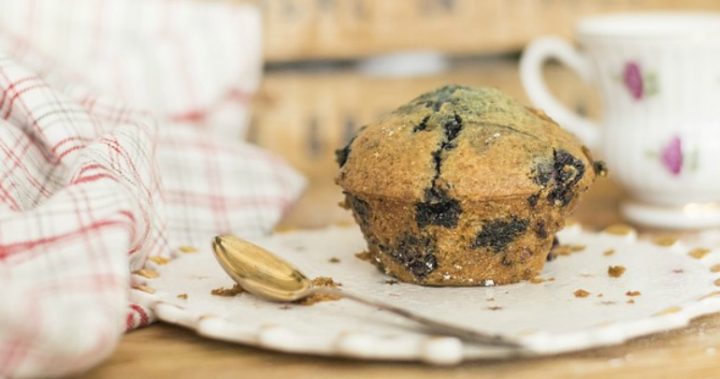 I’ll be lying in bed with a cup of tea and a blueberry muffin, watching TV. Source: Pixabay