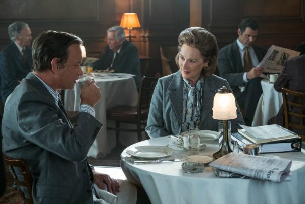 Tom Hanks and Meryl Streep star as Washington Post bigwigs in 'The Post'.