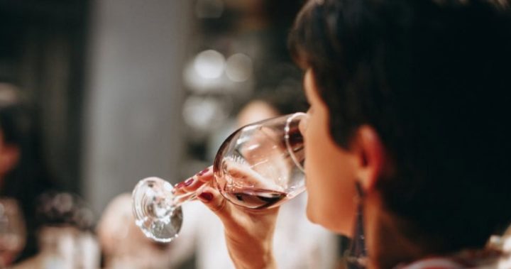 There is no such thing as a 'casual glass of wine' for Louise. Source: Pexels