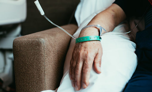 New trials allow patients to avoid hospital chemotherapy appointments and receive treatment in the comfort and convenience of their own home. Source: Getty