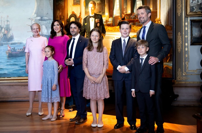 Princess Mary attended the unveiling with her family. 