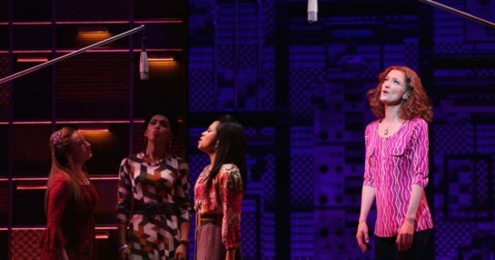 Esther Hannaford performs the role of Carole King during rehearsal for Beautiful: The Carole King Musical at Lyric Theatre, Star City on September 21, 2017 in Sydney, Australia. Source: Don Arnold/WireImage/Getty Images