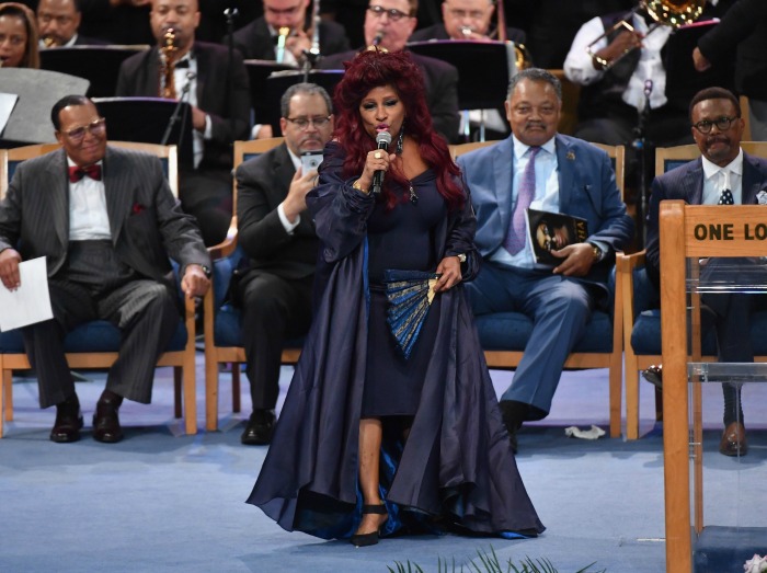 Chaka Khan performed 'Going Up Yonder'. Source: Getty.