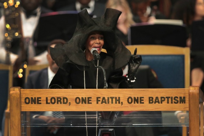 Cicely Tyson, 93, also spoke. Source: Getty.