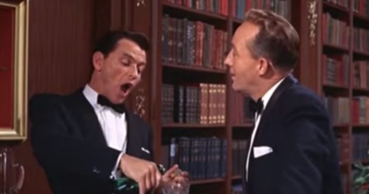 Bing Crosby and Frank Sinatra - High Society. Source: YouTube/zaunschirmseppl.