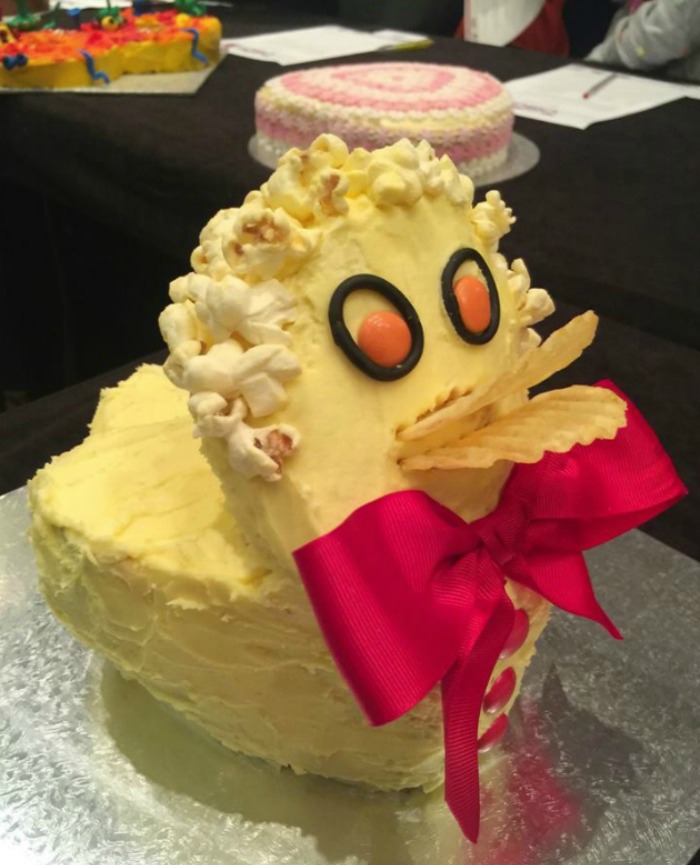 The Duck cake was always a favourite with children.