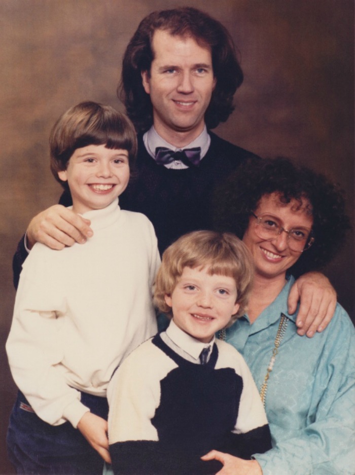 Andre Rieu with his wife and kids. Source: My Music, My Life / André Rieu Productions.