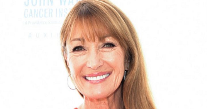 Jane Seymour, 67, puts on smoking display in racy red dress