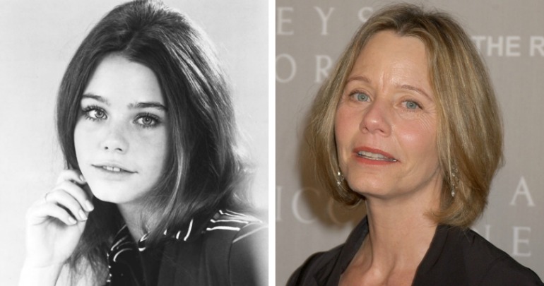 Susan Dey has kept her glamour through the years. Source: Getty (right).