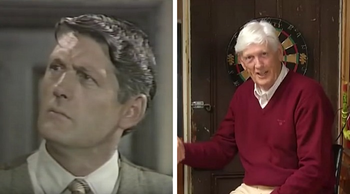 Paul Cronin played dad Dave. Source: YouTube/70sammybaby (left) and YouTube/The Shed Online (right).