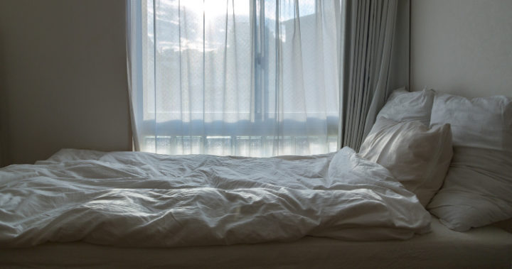 Starts at 60 Daily Joke: An older couple was lying in bed - Starts at 60