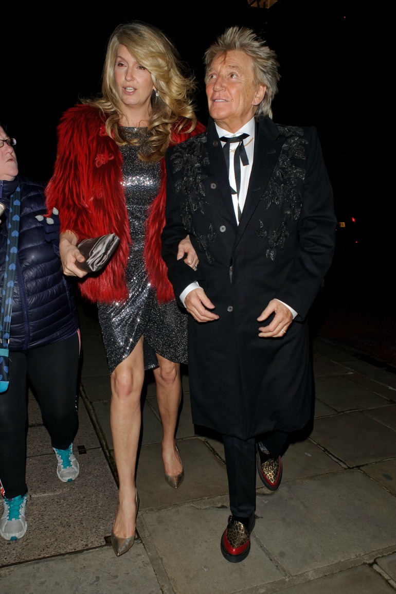 The loved-up couple stepped out together for the Evgeny Lebedev Christmas Party in London last Friday night. Source: Getty