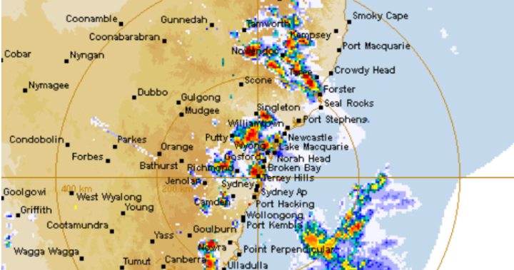 Sydney battered with severe storm bringing golf ball sized hail and ...