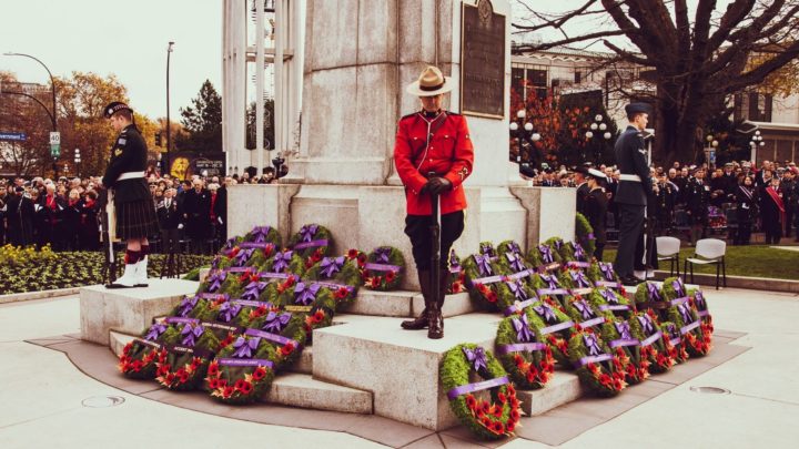 Remembrance Day commemoration ceremony in Canada. Source: Pixabay