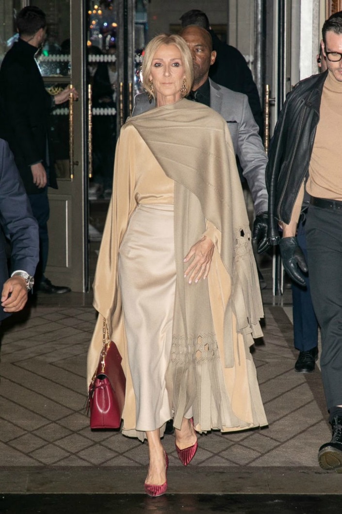 Celine Dion debuted yet another bold fashion choice last week. Source: Getty