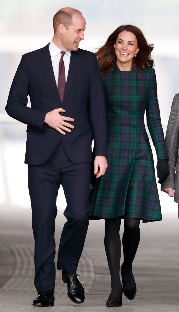 Catherine and William met at St Andrews University in nearby Fife. Source: Getty.