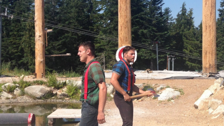 Take a hike with lumberjacks on Canada’s Grouse Mountain