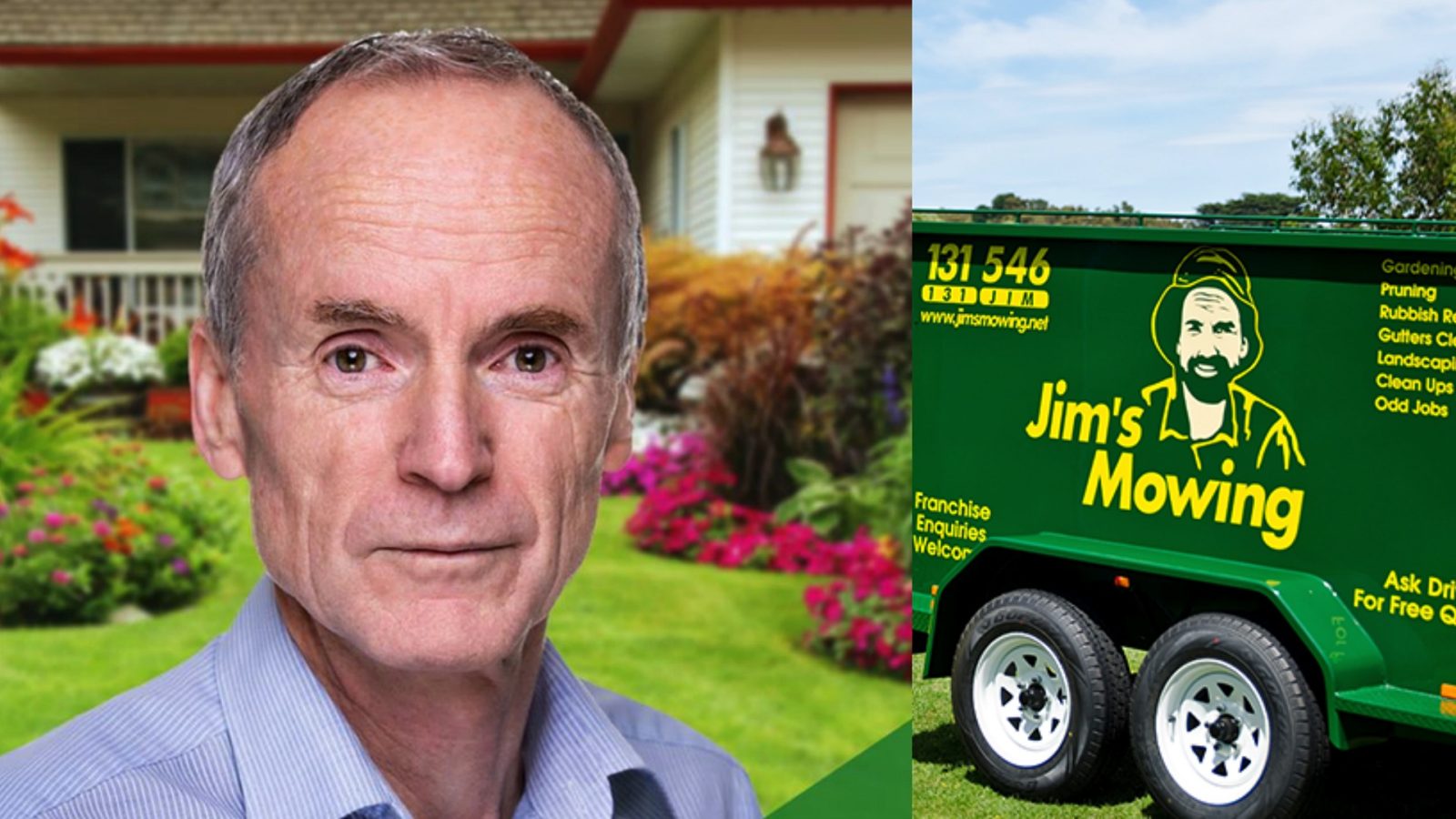 Jim mowing online