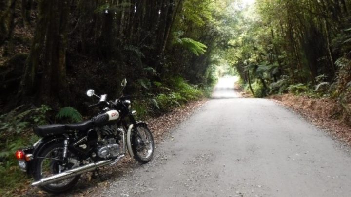 Cedric took his grandson on a ride around the West Coast of the South Island of New Zealand. Source: Cedric Trounson