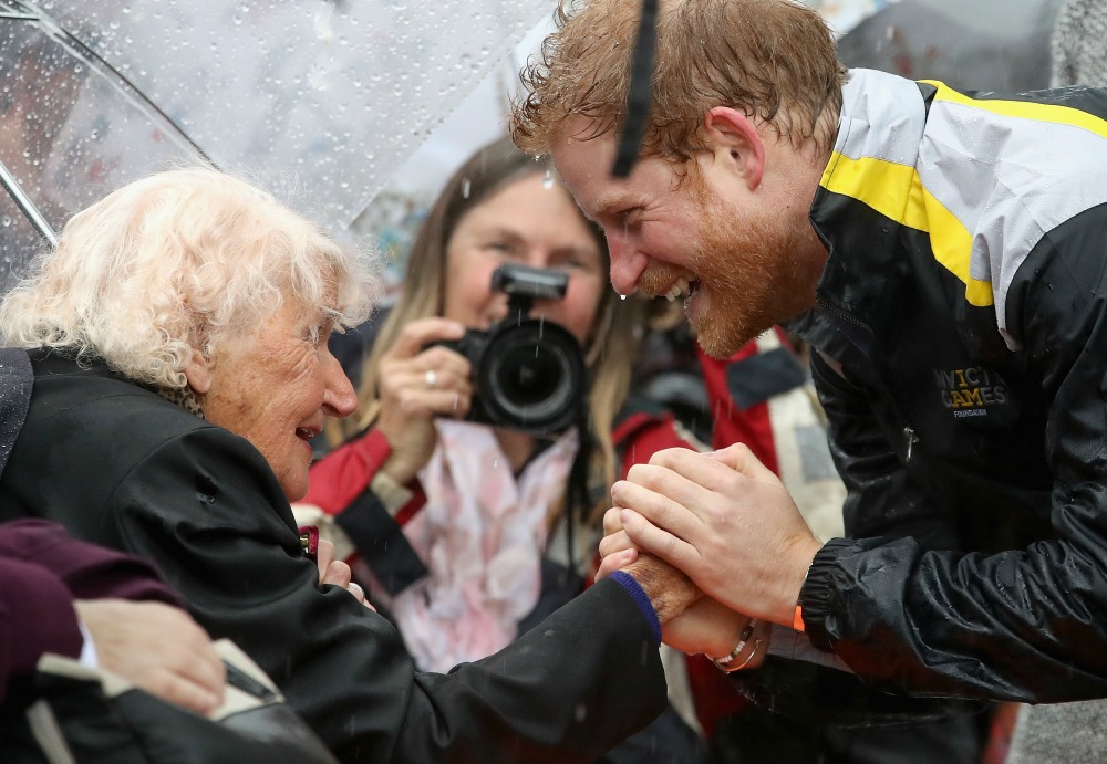 Daphne and Harry pictured at their second meeting in June 2018, whilst Harry was in Australia to promote the Invictus Games. Source: Getty.