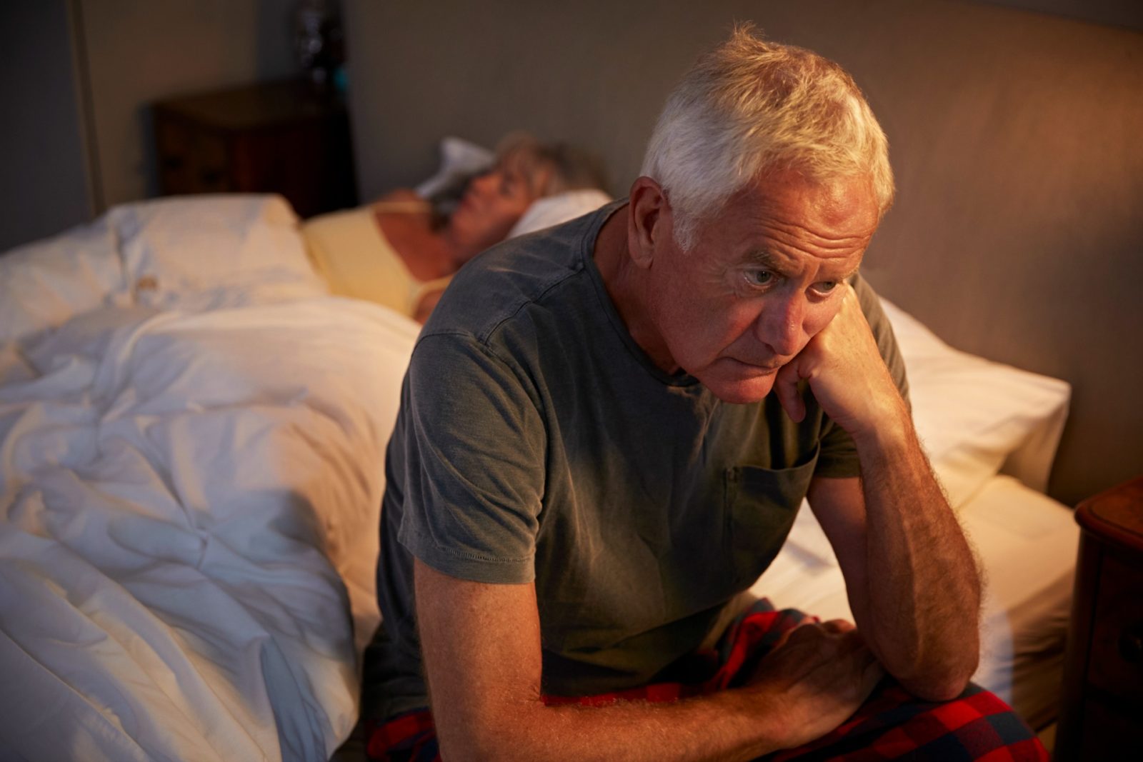 Many men develop depression as a result of erectile dysfunction. 