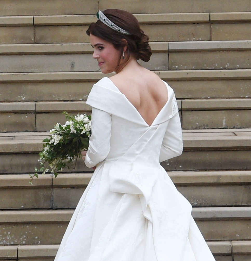 Princess Eugenie showed of her scoliosis surgery scar in a gorgeous backless gown at her wedding last year. 