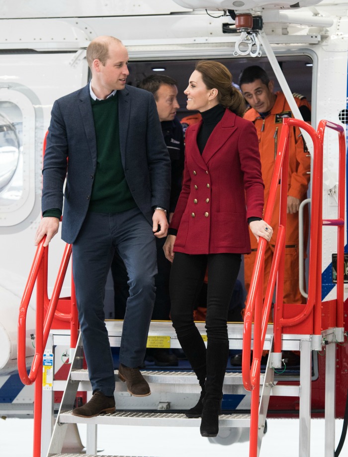 The Duke and Duchess of Cambridge stepped out together in North Wales on Wednesday. Source: Getty.