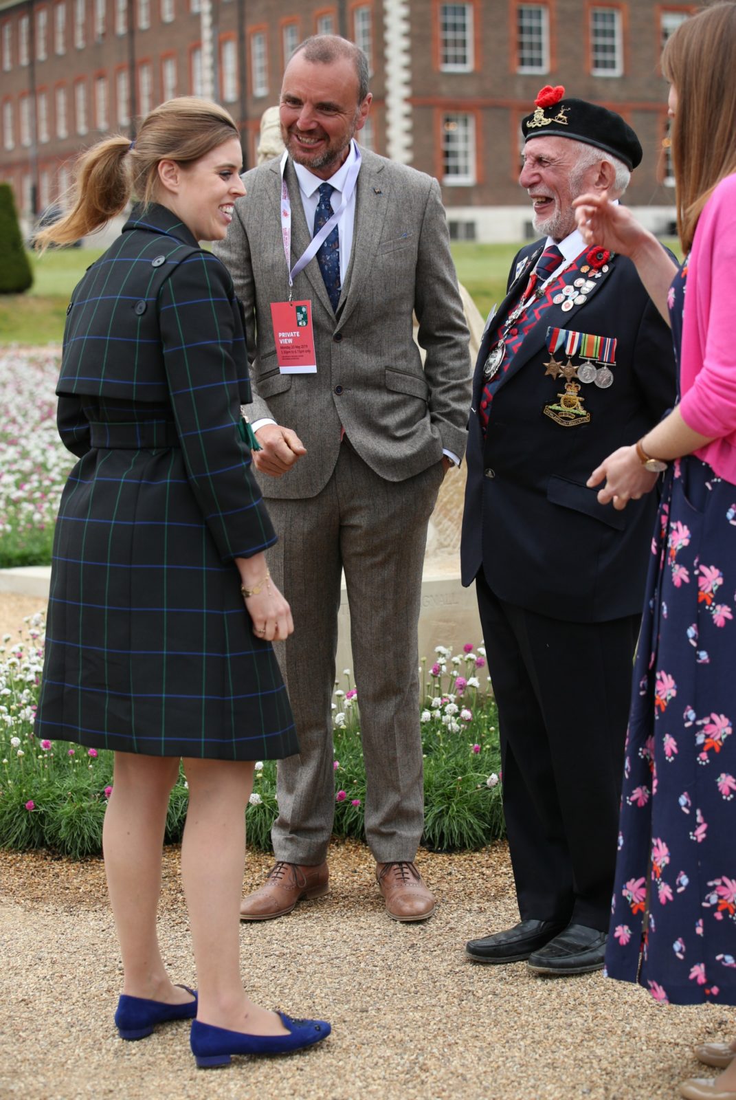 Princess Beatrice also made an appearance at the event. Source: Getty