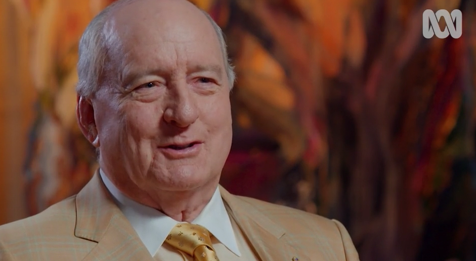 Alan Jones opened up on the impact of his mum' death. Source: ABC/Anh's Brush With Fame.