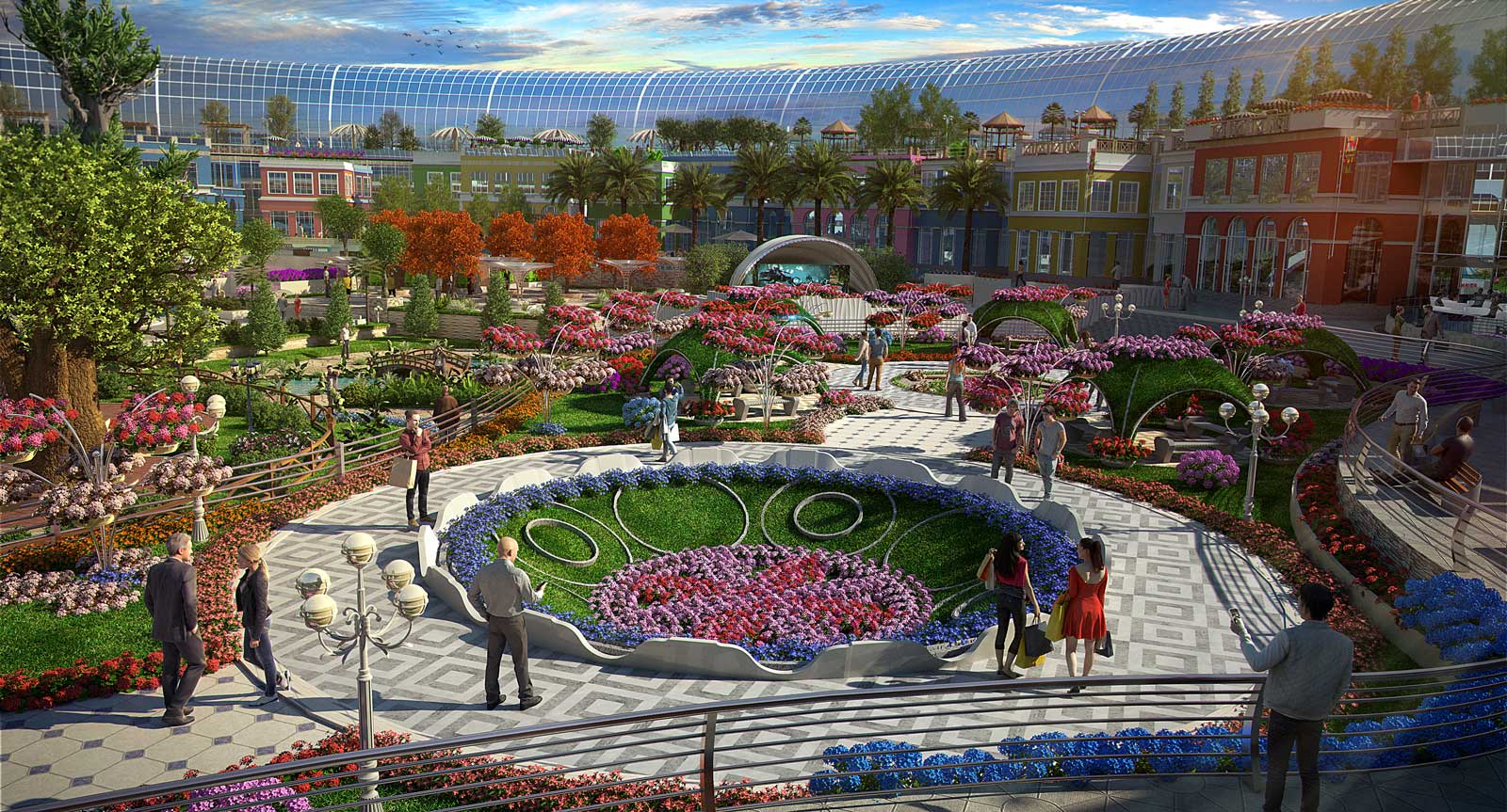 A look inside Cityland Mall's Central Park. Source: Cityland Group