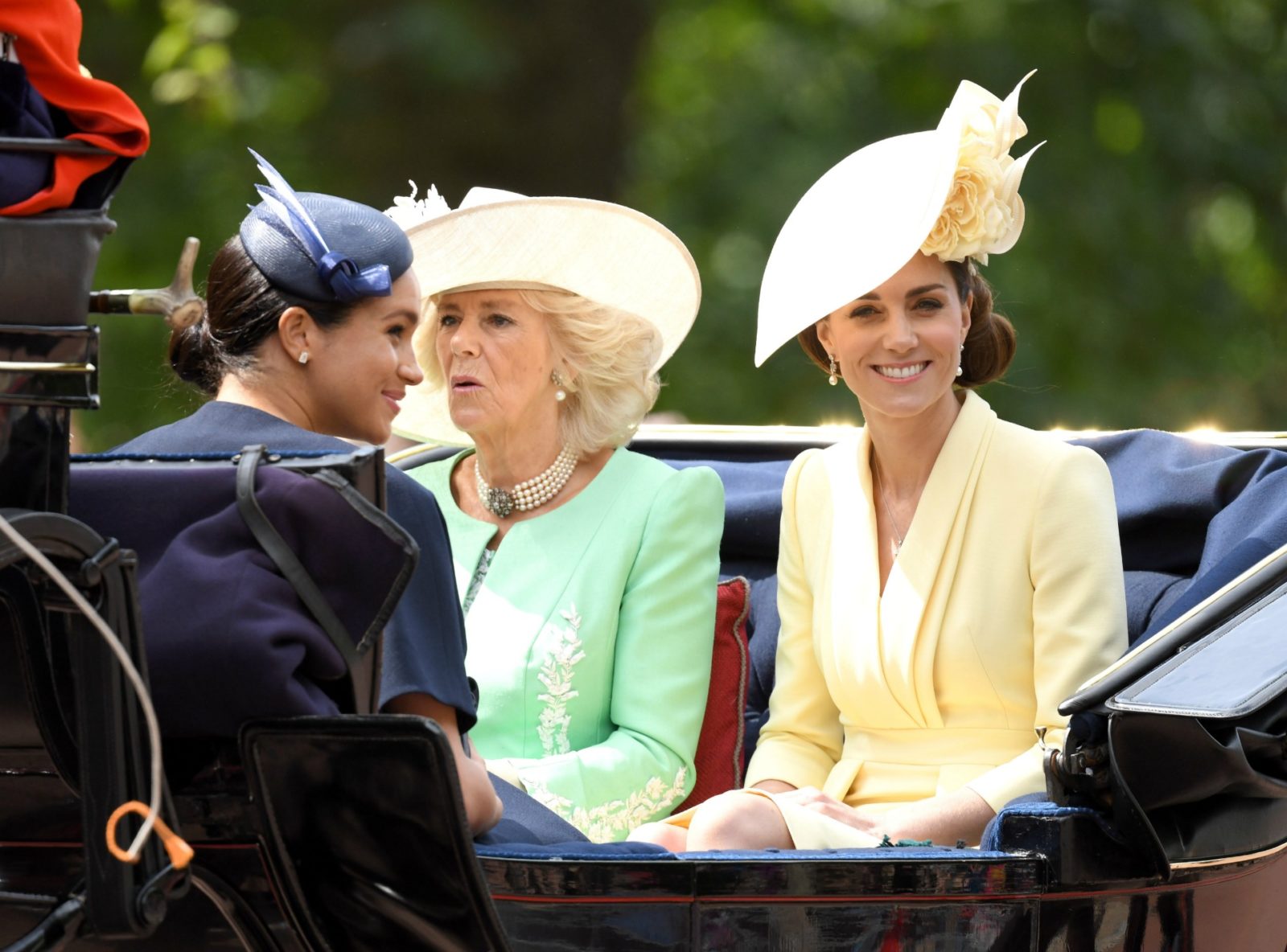 Meghan Markle with Kate Middleton and Camilla