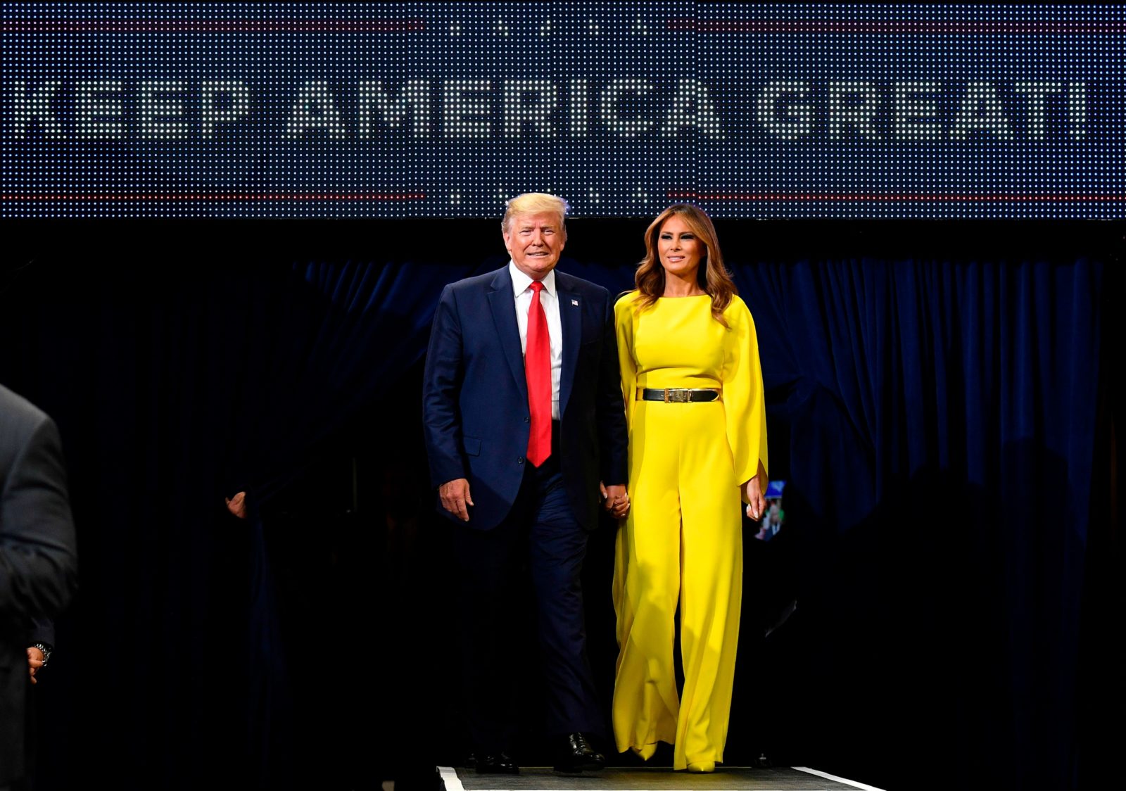 Her boldest outfit yet? Stylish Melania shares rare loving display with