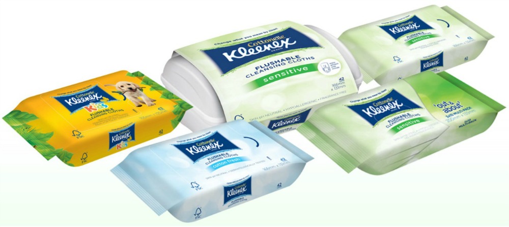 The range has since been discontinued and replaced by new flushable wipes.