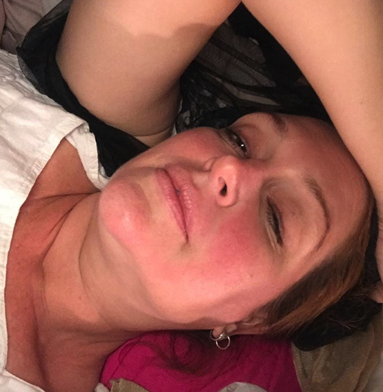 Tziporah Malkah appeared worse for wear in some of the photos. Source: Instagram/Teezee613.