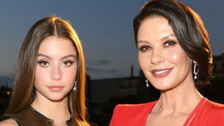 Catherine zeta discount jones daughter fendi